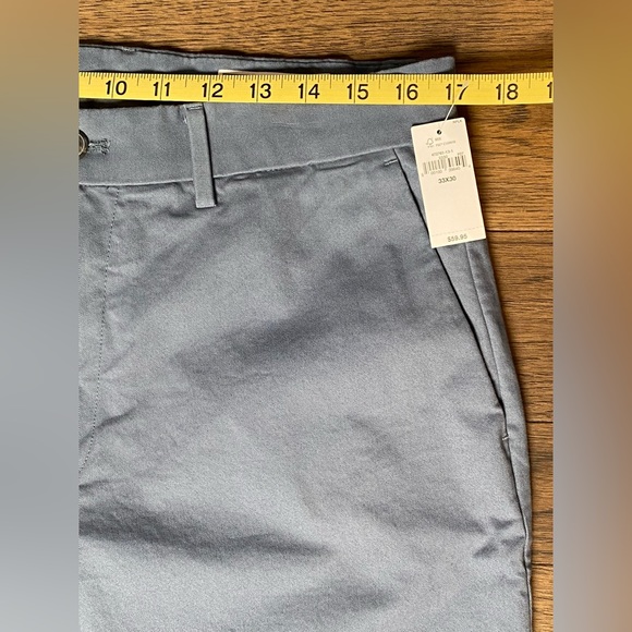 GAP Men's Relaxed Performance Pants Pearl Blue Size 33 x 30 NWT - Picture 4 of 13